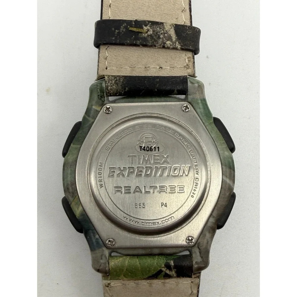 Timex T40611 Realtree Camo New Battery Mens Watch 43MM 8